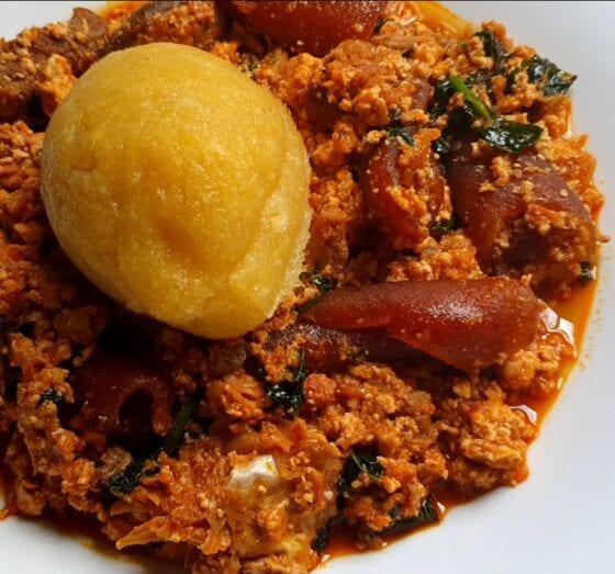 Tomato Egusi/Melon Stew Soup in Nigeria | Nigerian fufu and soup recipes